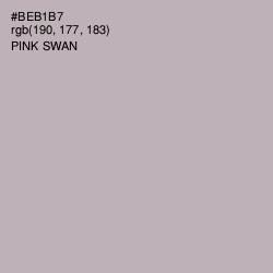 #BEB1B7 - Pink Swan Color Image